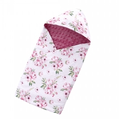 Einschlagdecke Babyschale Winter Universal Kuscheldecke 90x90cm für Buggy Kinderwagen