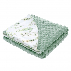 Einschlagdecke Babyschale Winter Universal Kuscheldecke 90x90cm für Buggy Kinderwagen