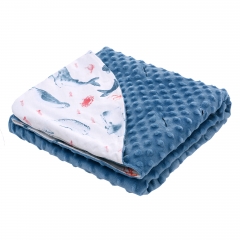 Einschlagdecke Babyschale Winter Universal Kuscheldecke 90x90cm für Buggy Kinderwagen